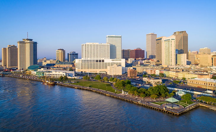 A view of New Orleans